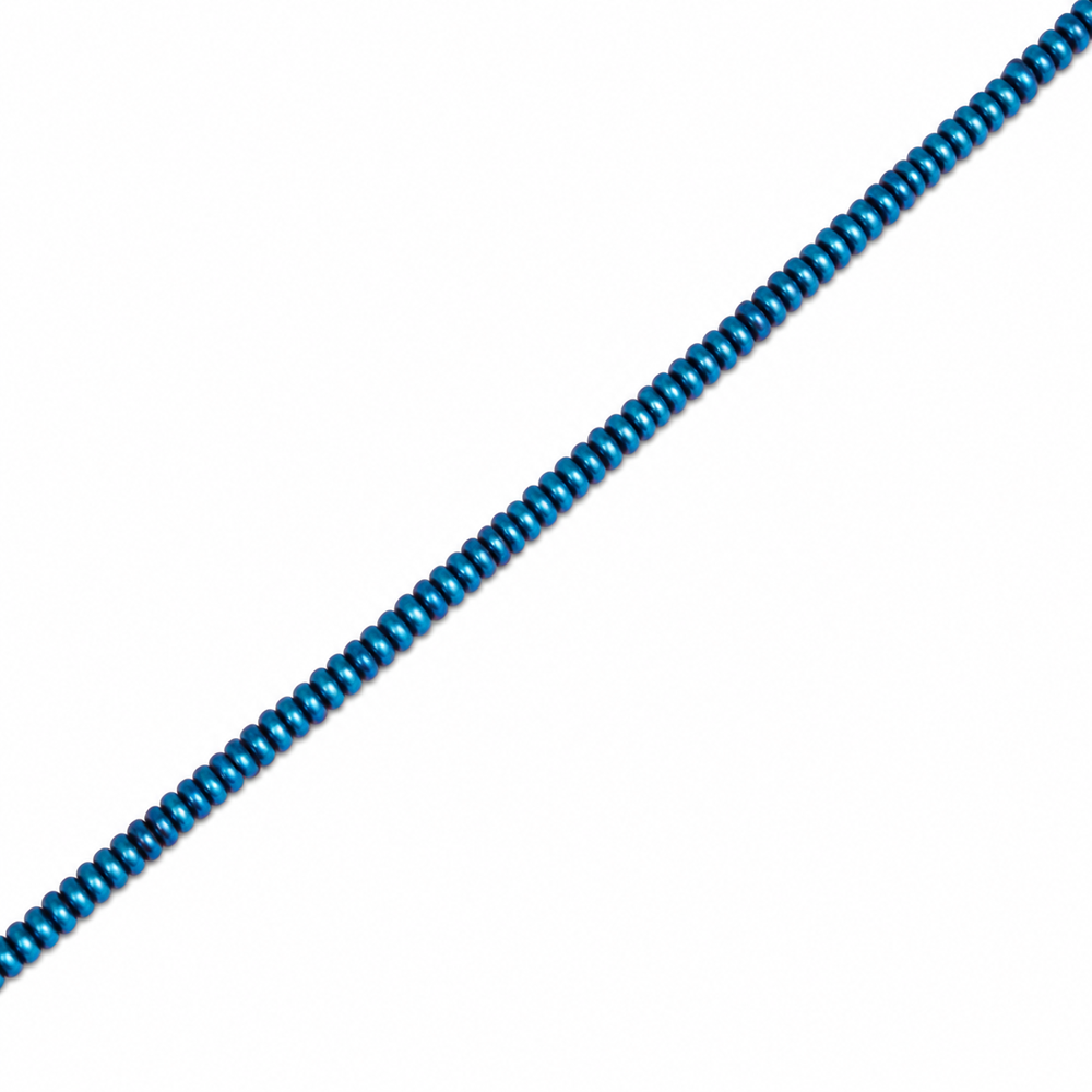 Hematite 3x1mm Disc Beads - Approx. 320pcs