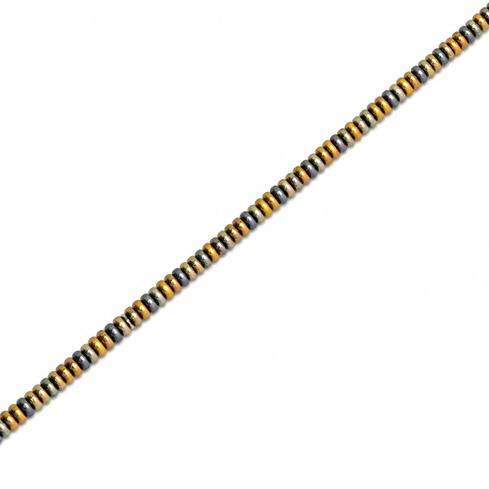 Hematite 3x1mm Disc Beads - Approx. 320pcs