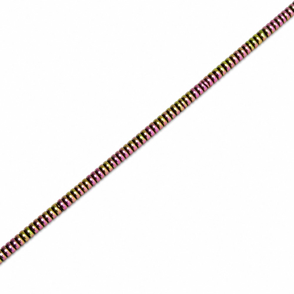 Hematite 3x1mm Disc Beads - Approx. 320pcs