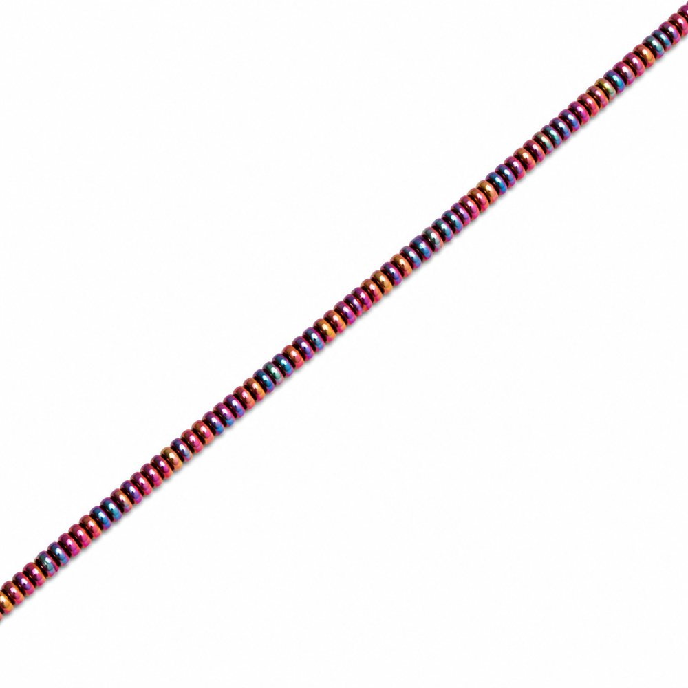 Hematite 3x1mm Disc Beads - Approx. 320pcs