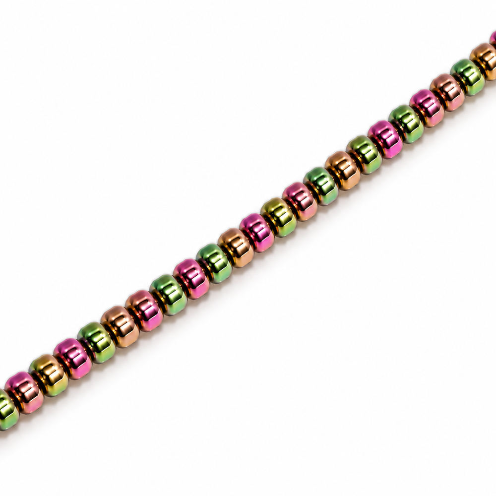 Hematite 3x2mm Disc Beads - Approx. 200pcs