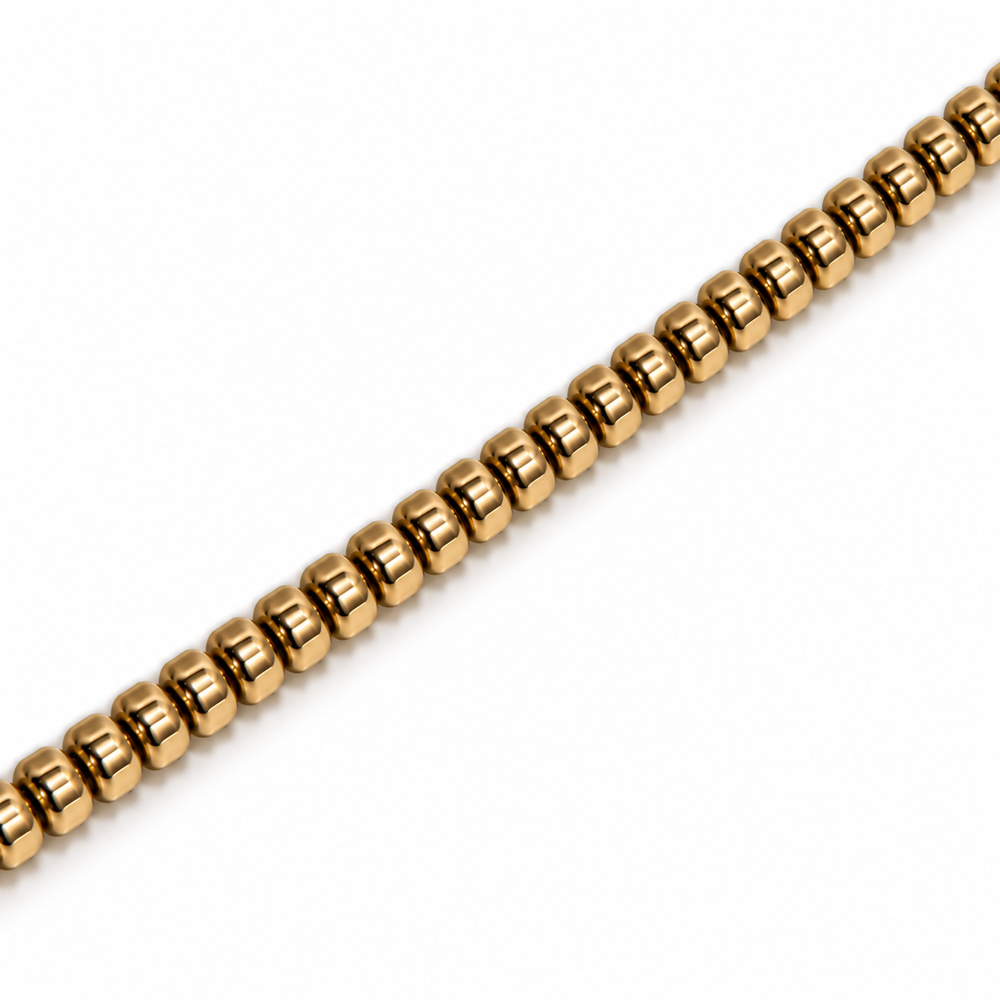 Hematite 3x2mm Disc Beads - Approx. 200pcs