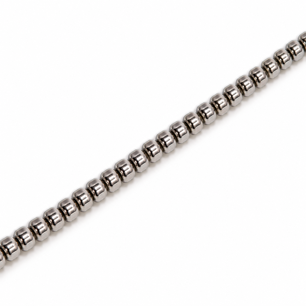 Hematite 3x2mm Disc Beads - Approx. 200pcs