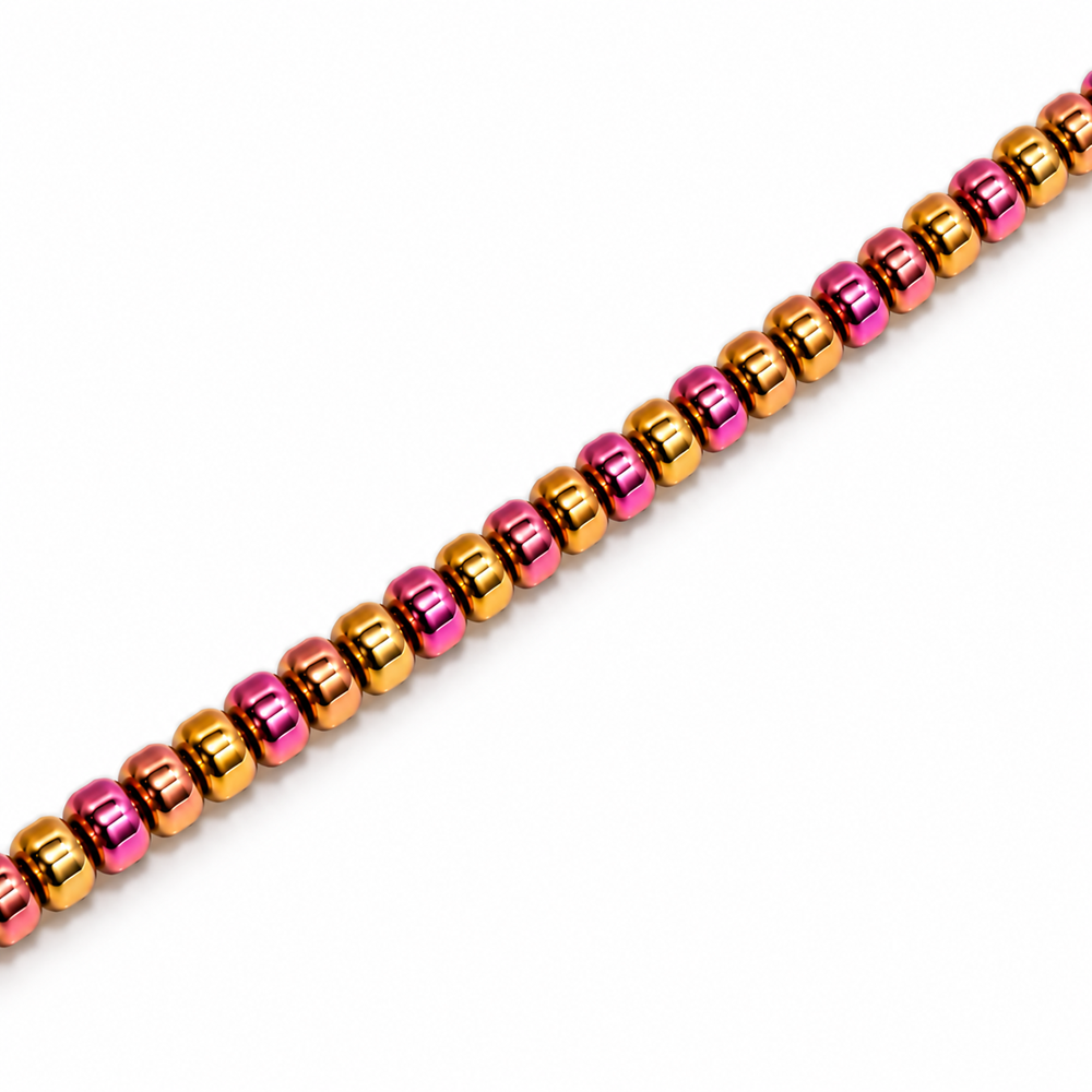 Hematite 3x2mm Disc Beads - Approx. 200pcs