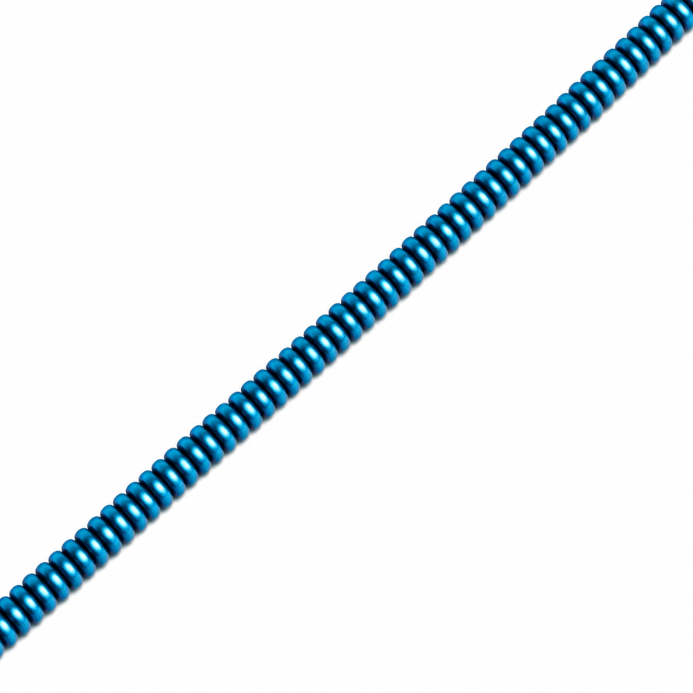 Hematite 4x1mm Disc Beads - Approx. 310pcs