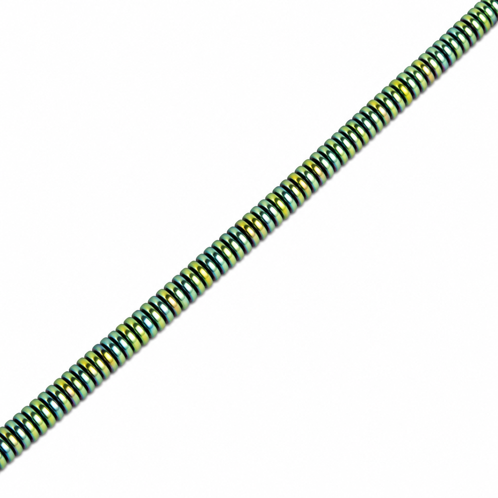 Hematite 4x1mm Disc Beads - Approx. 310pcs