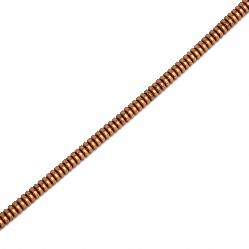 Hematite 4x1mm Disc Beads - Approx. 310pcs