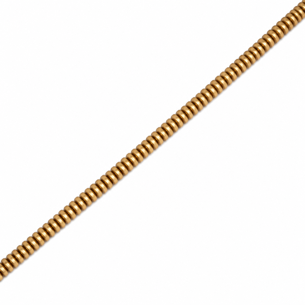 Hematite 4x1mm Disc Beads - Approx. 310pcs