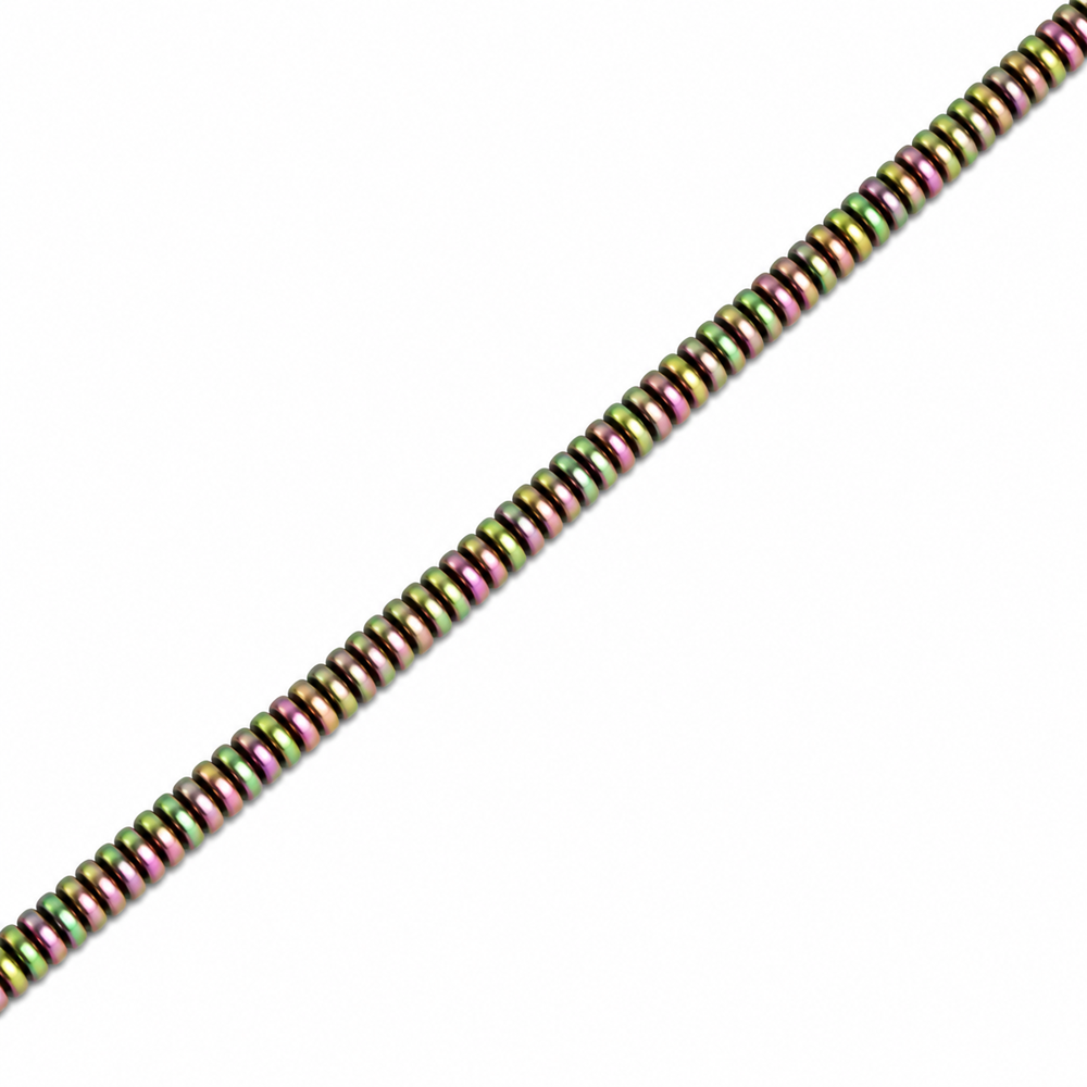 Hematite 4x1mm Disc Beads - Approx. 310pcs