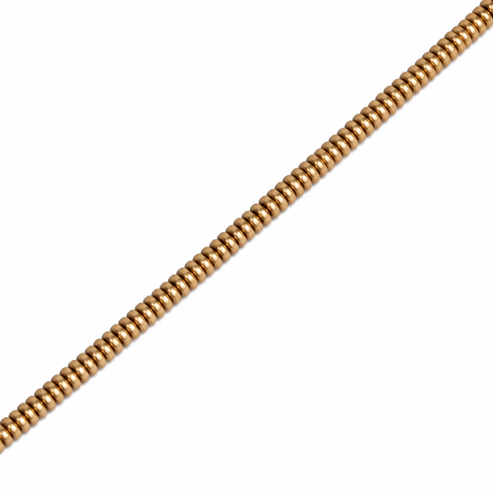 Hematite 4x1mm Disc Beads - Approx. 310pcs