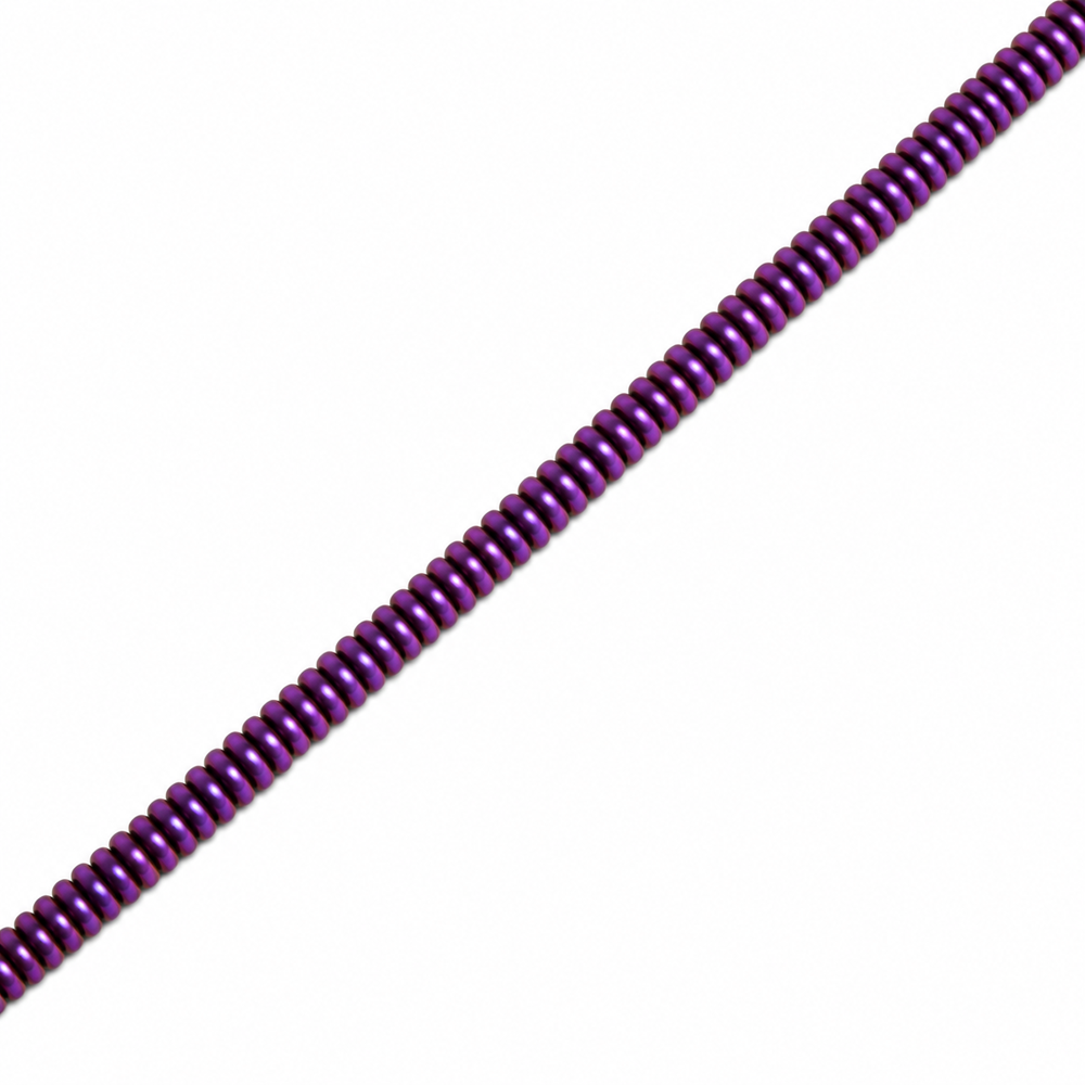 Hematite 4x1mm Disc Beads - Approx. 310pcs