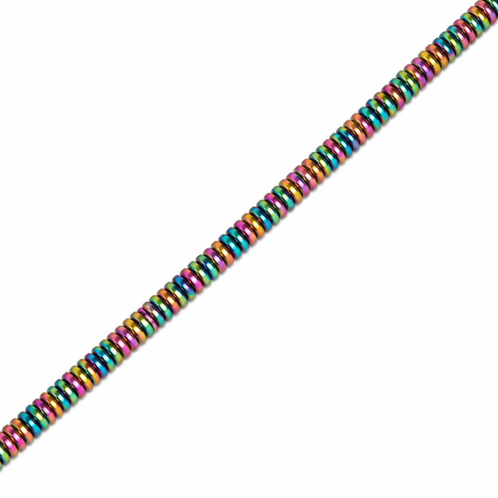 Hematite 4x1mm Disc Beads - Approx. 310pcs