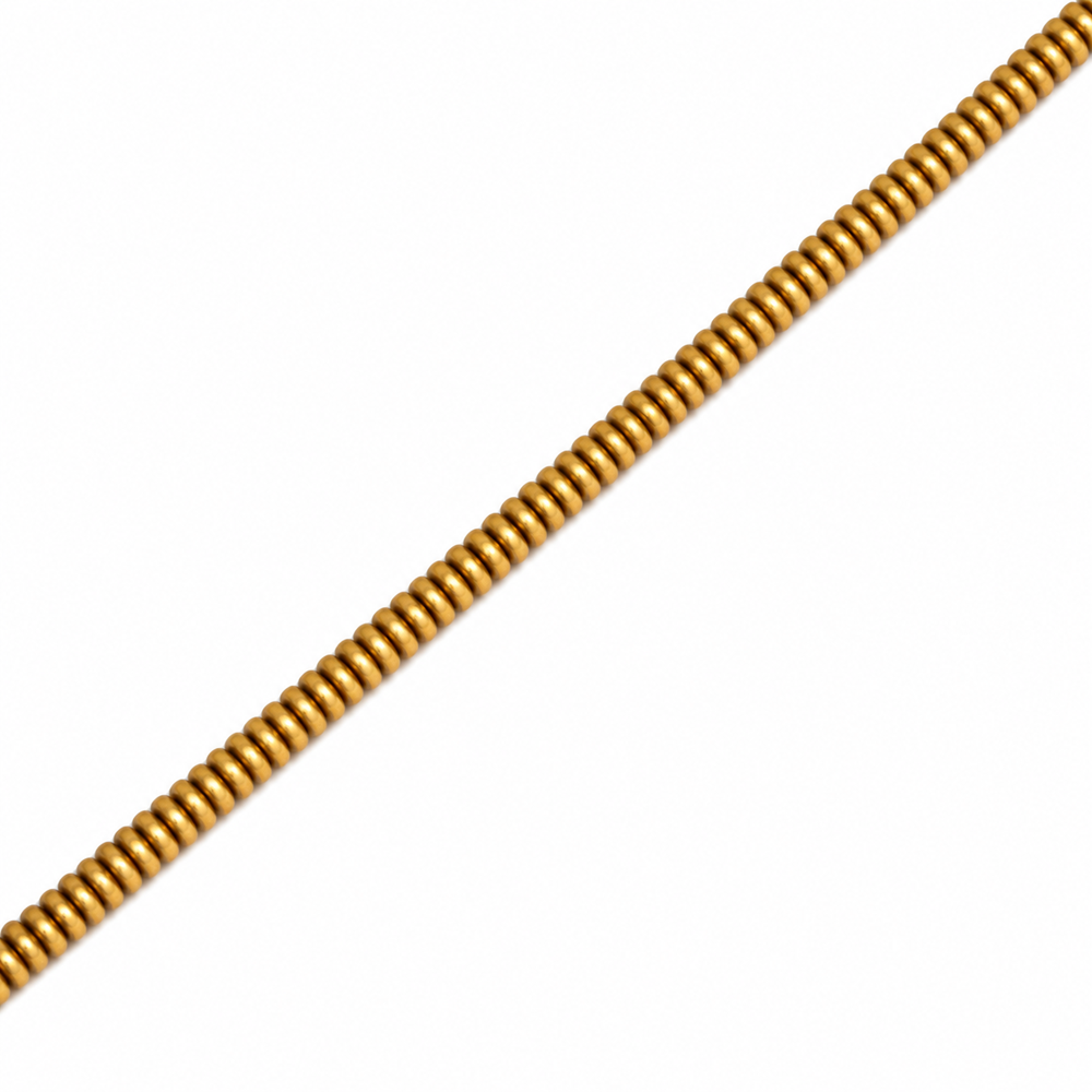 Hematite 4x1mm Disc Beads - Approx. 310pcs