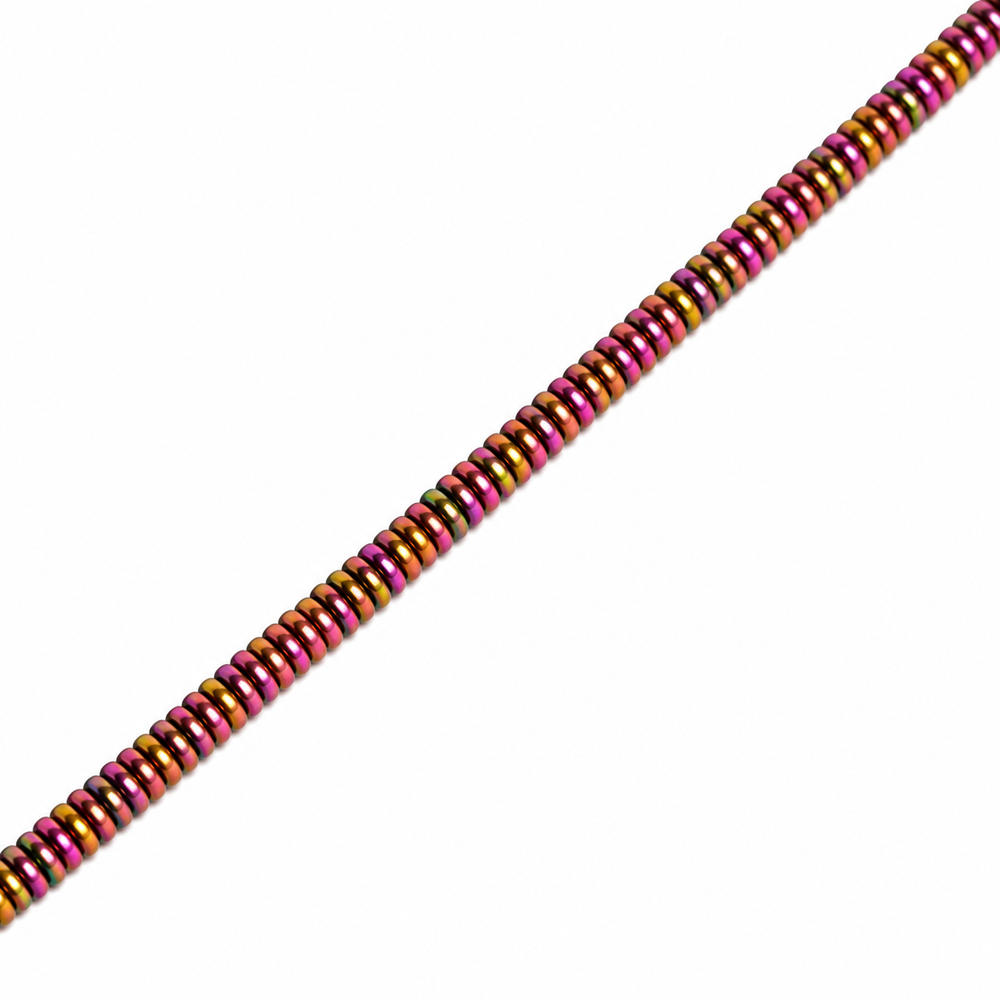 Hematite 4x1mm Disc Beads - Approx. 310pcs