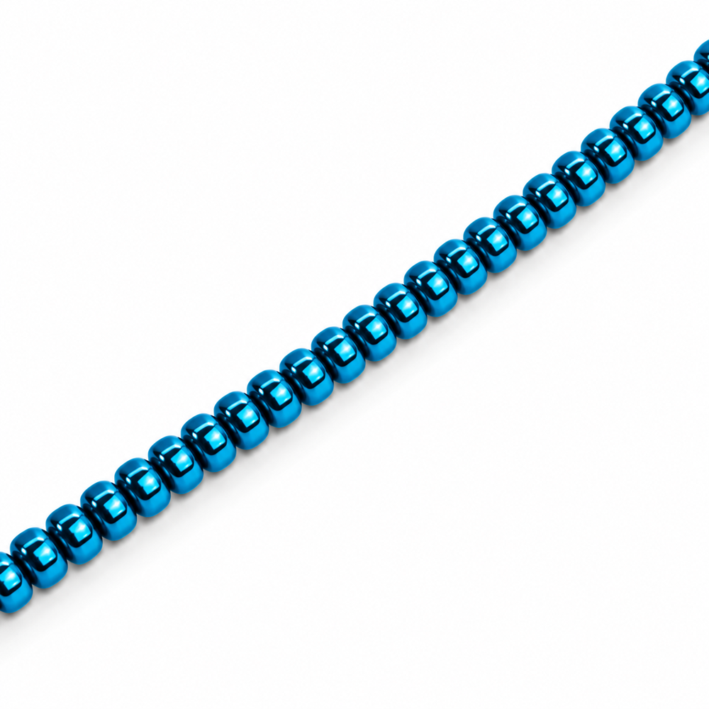 Hematite 4x2mm Disc Beads - Approx. 200pcs