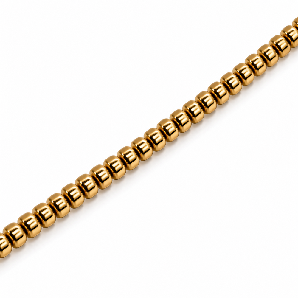 Hematite 4x2mm Disc Beads - Approx. 200pcs