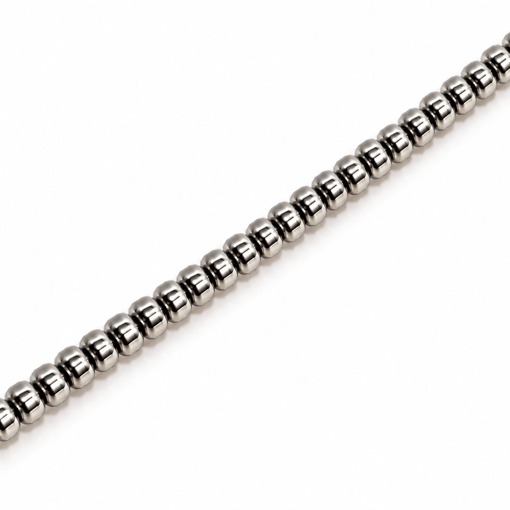 Hematite 4x2mm Disc Beads - Approx. 200pcs