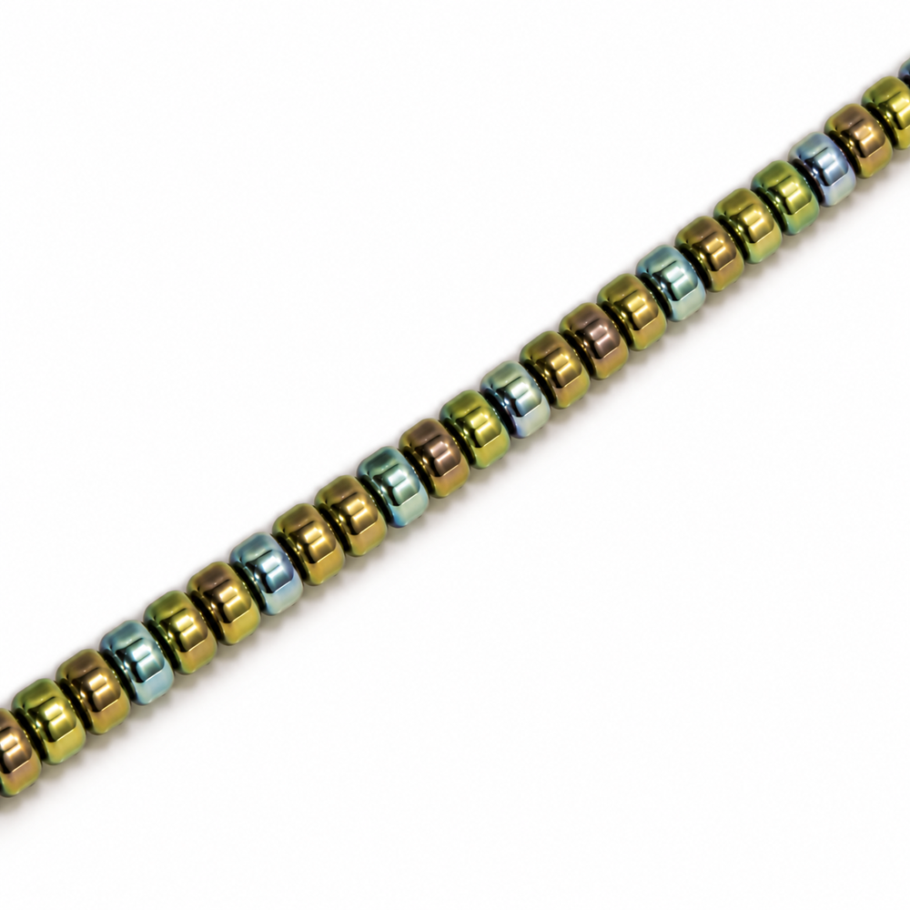 Hematite 4x3mm Disc Beads - Approx. 120pcs