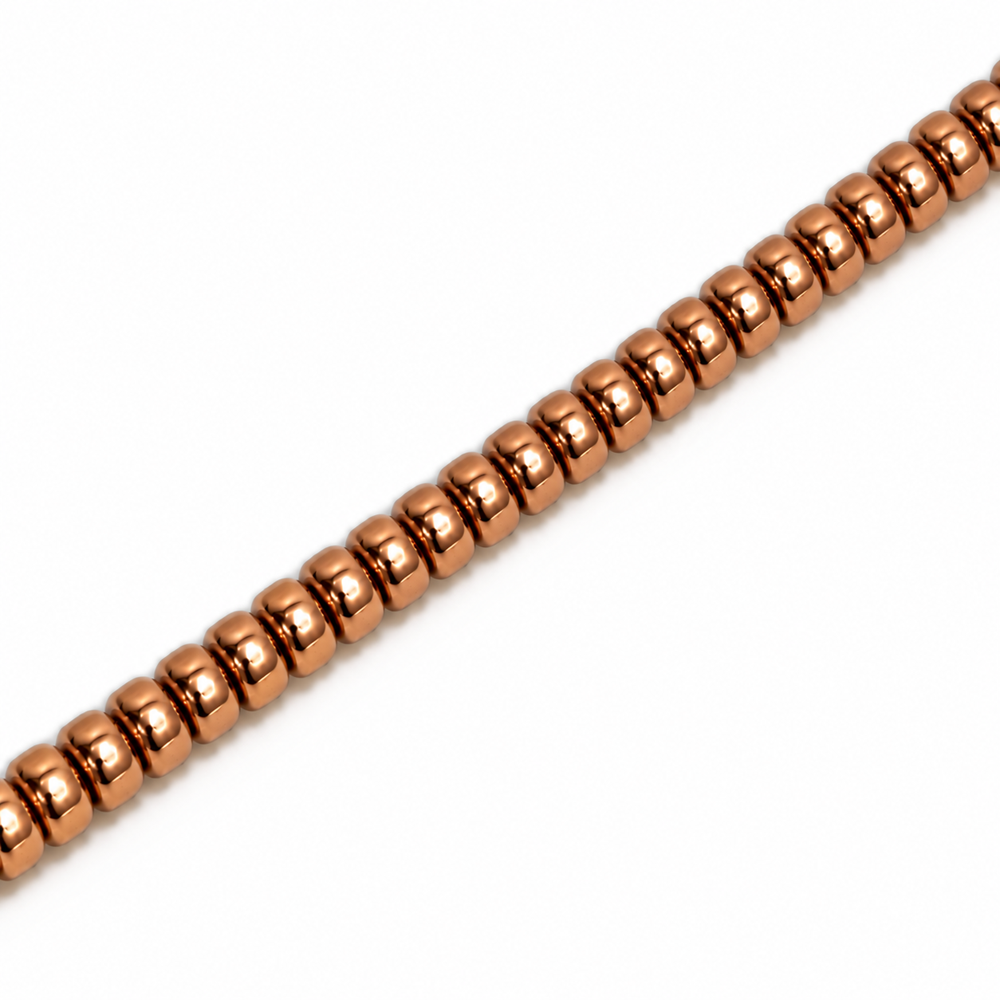 Hematite 4x3mm Disc Beads - Approx. 120pcs