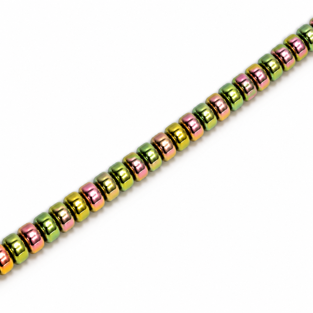 Hematite 4x3mm Disc Beads - Approx. 120pcs