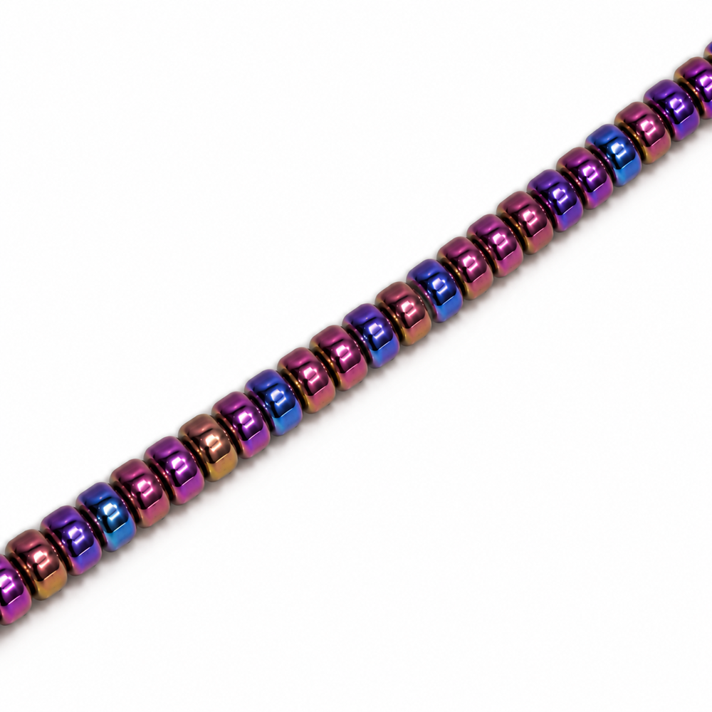 Hematite 4x3mm Disc Beads - Approx. 120pcs
