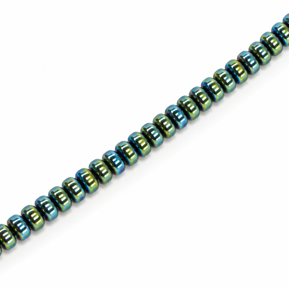 Hematite 5x2mm Disc Beads - Approx. 200pcs