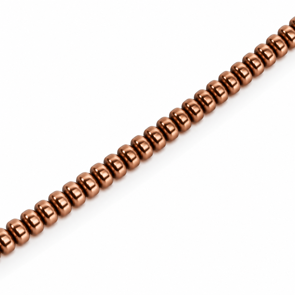 Hematite 5x2mm Disc Beads - Approx. 200pcs