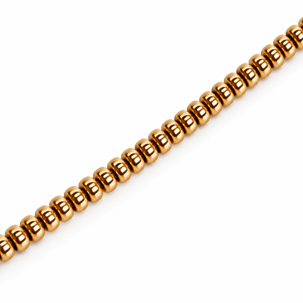 Hematite 5x2mm Disc Beads - Approx. 200pcs