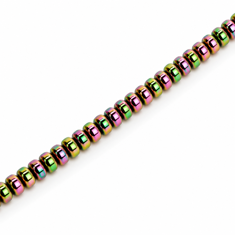 Hematite 5x2mm Disc Beads - Approx. 200pcs