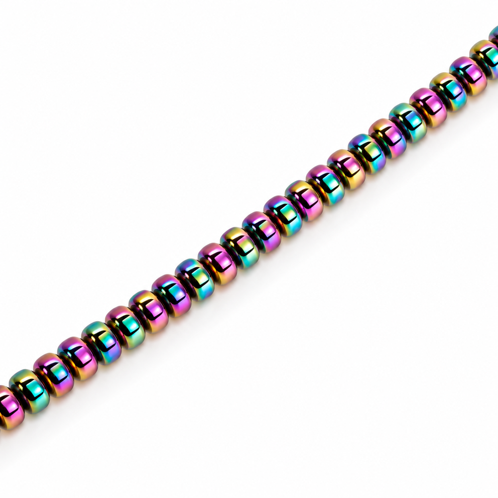 Hematite 5x2mm Disc Beads - Approx. 200pcs