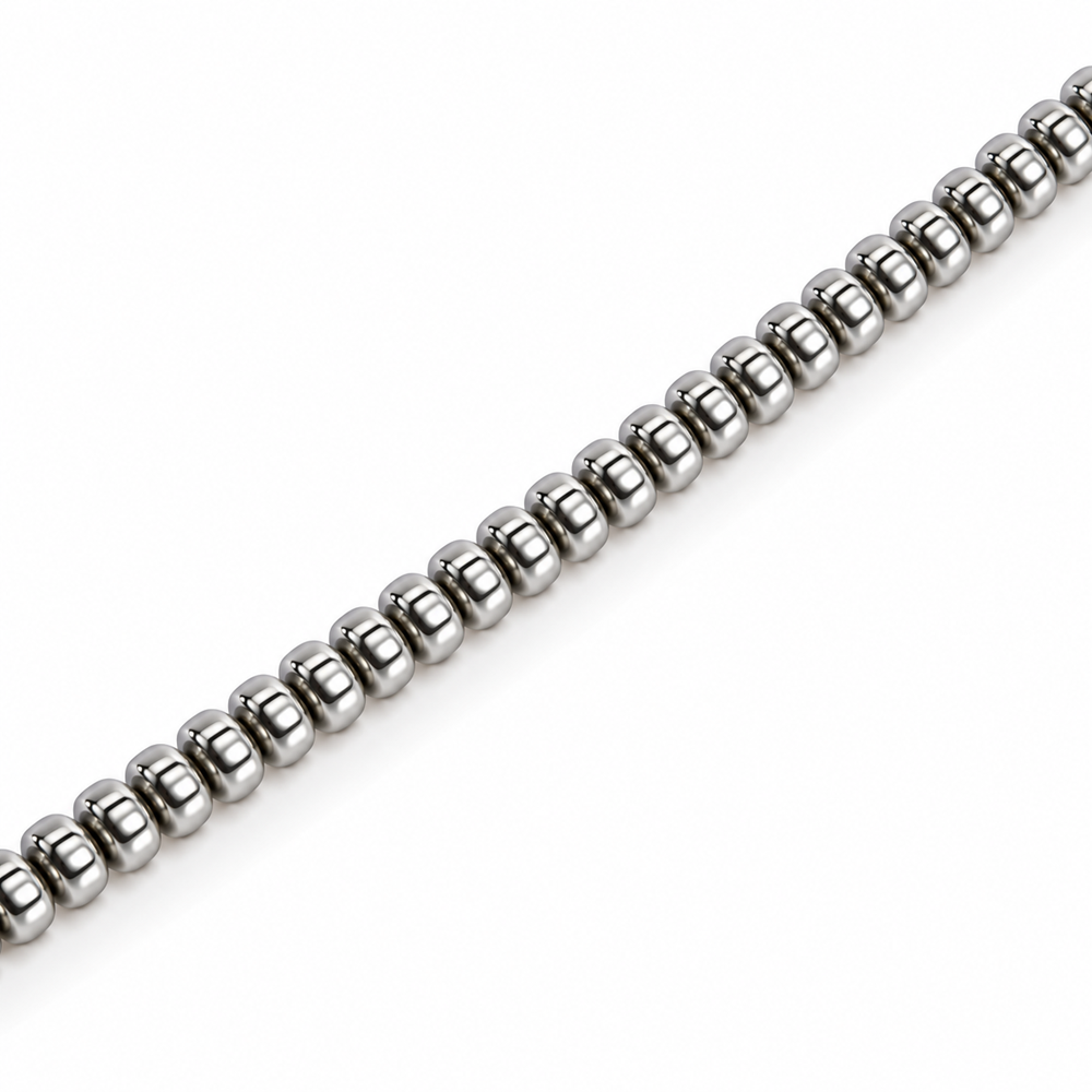 Hematite 5x2mm Disc Beads - Approx. 200pcs