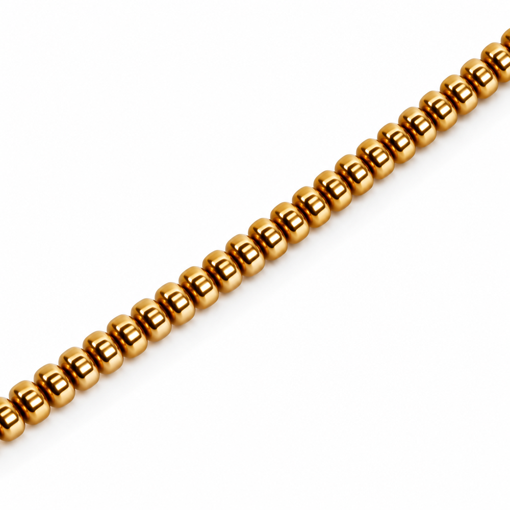 Hematite 5x2mm Disc Beads - Approx. 200pcs