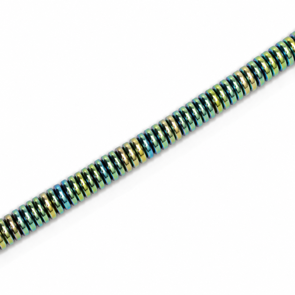 Hematite 6x2mm Disc Beads - Approx. 200pcs