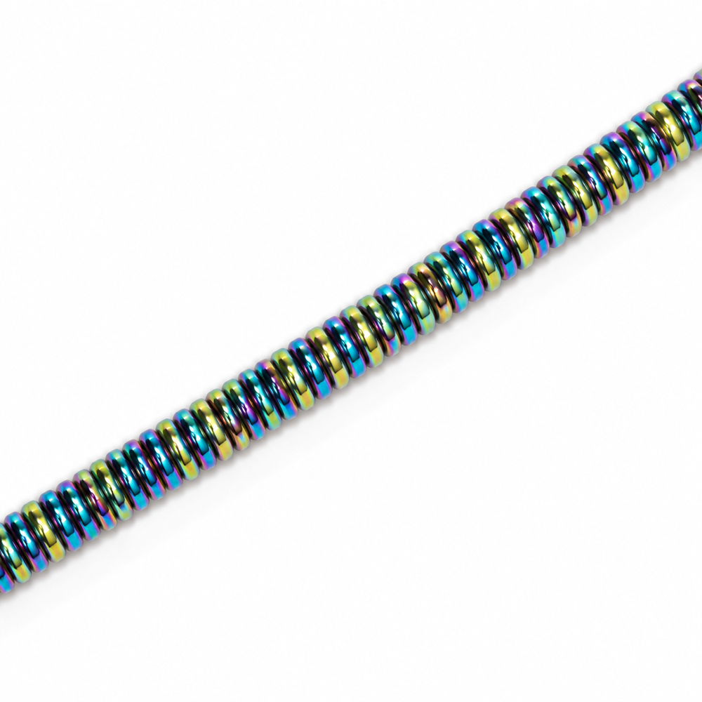Hematite 6x2mm Disc Beads - Approx. 200pcs