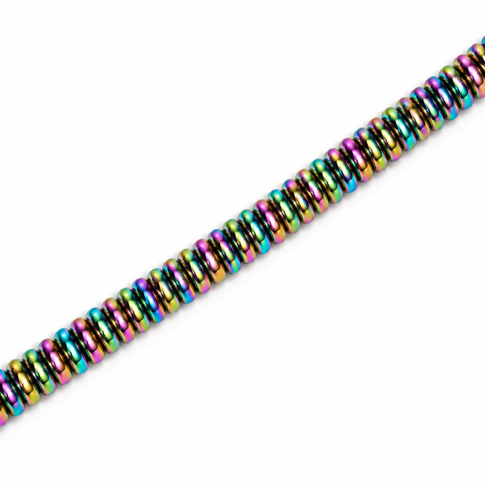 Hematite 6x3mm Disc Beads - Approx. 130pcs