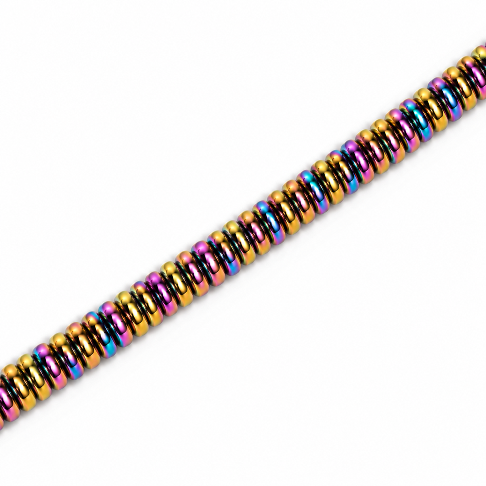 Hematite 6x3mm Disc Beads - Approx. 130pcs