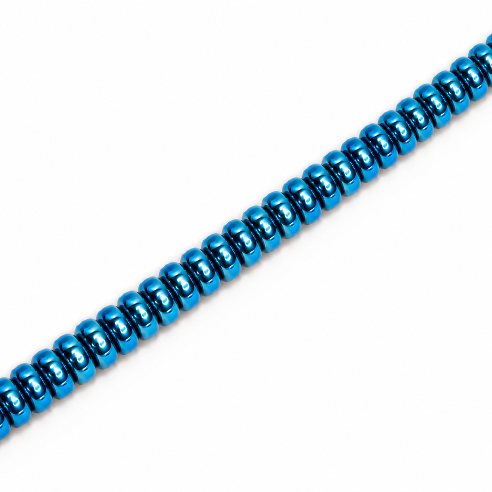 Hematite 6x4mm Disc Beads - Approx. 80pcs