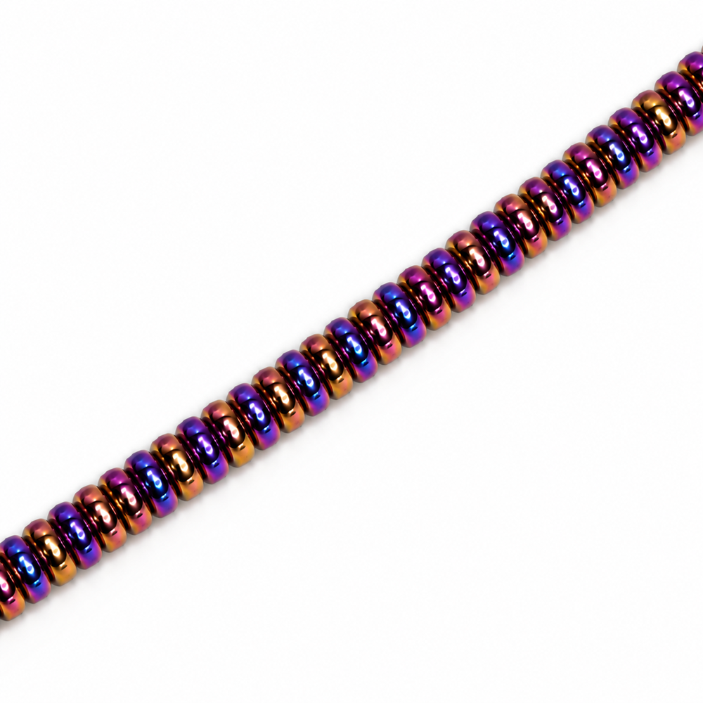 Hematite 6x4mm Disc Beads - Approx. 80pcs