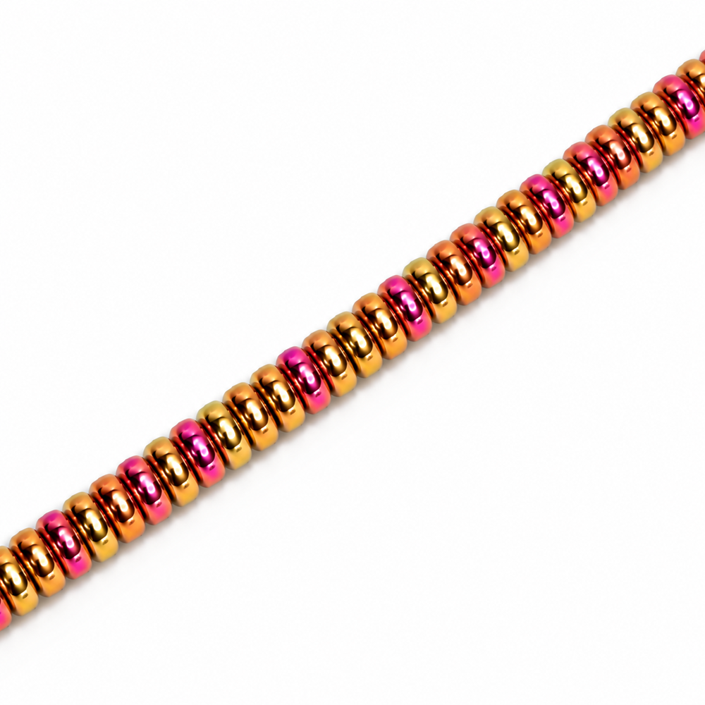 Hematite 6x4mm Disc Beads - Approx. 80pcs