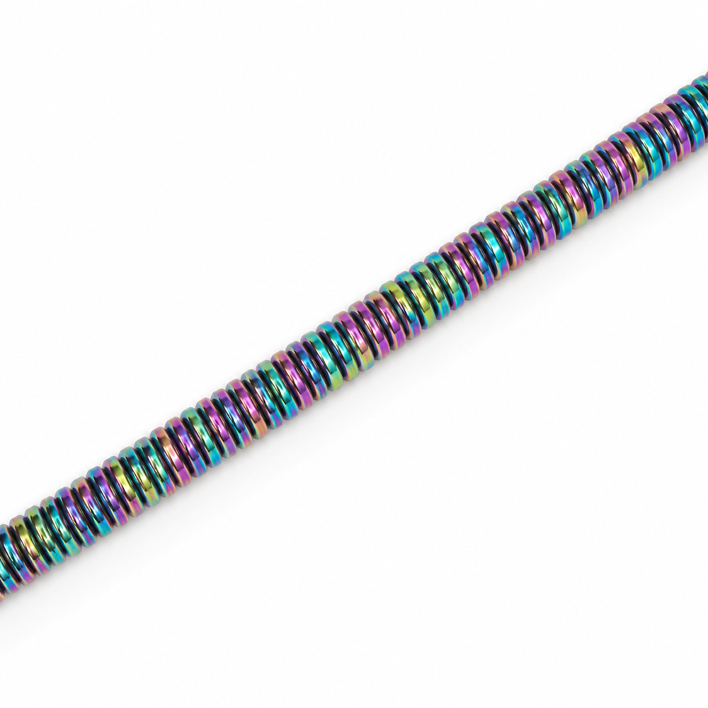 Hematite 8x2mm Disc Beads - Approx. 200pcs