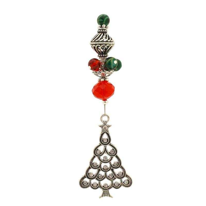 CHRISTMAS DECORATION SILVER TREE KIT