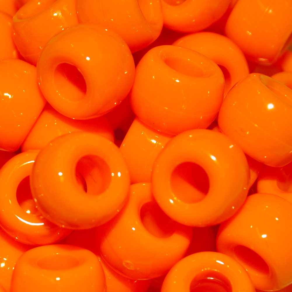 Pony Beads 9x6mm Opaque - Approx. 95pcs