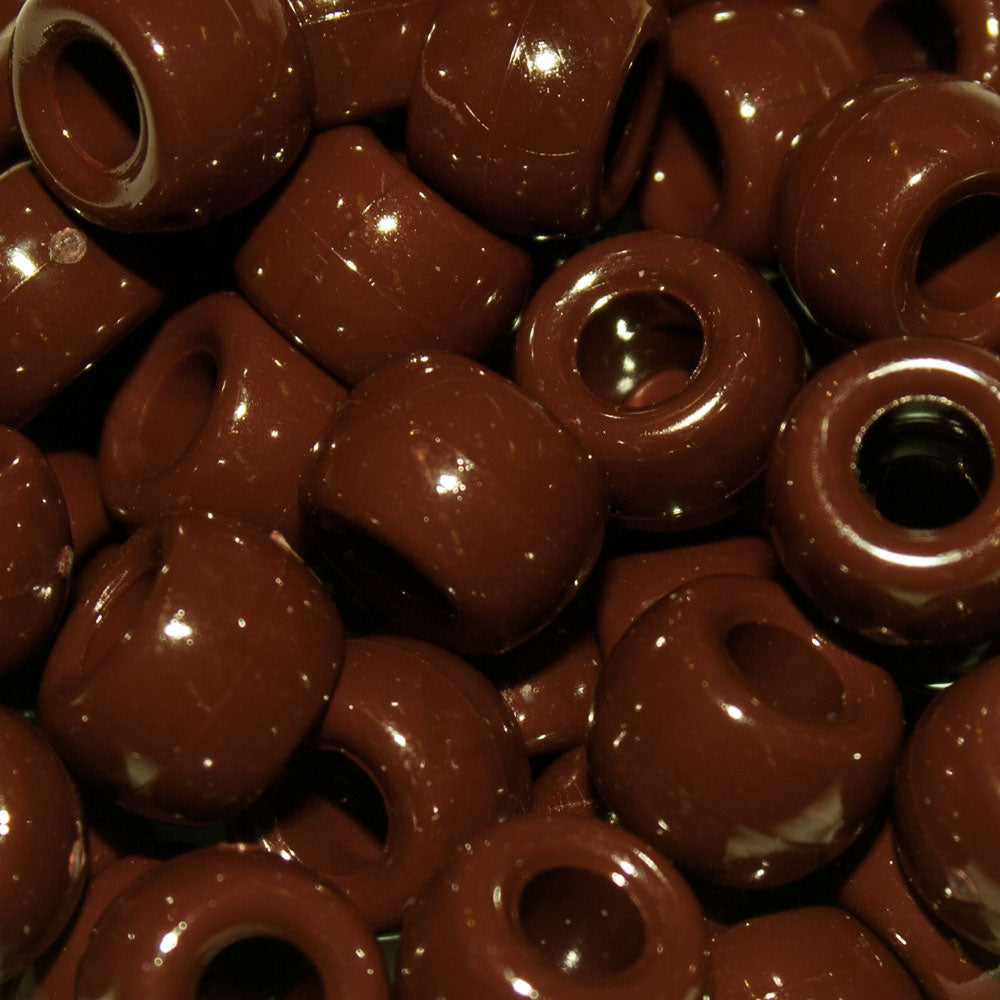 Pony Beads 9x6mm Opaque - Approx. 95pcs