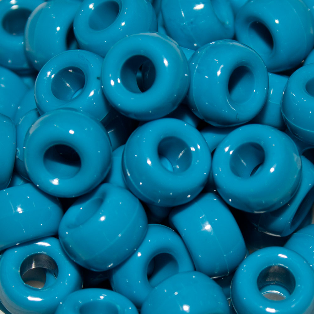 Pony Beads 9x6mm Opaque - Approx. 95pcs