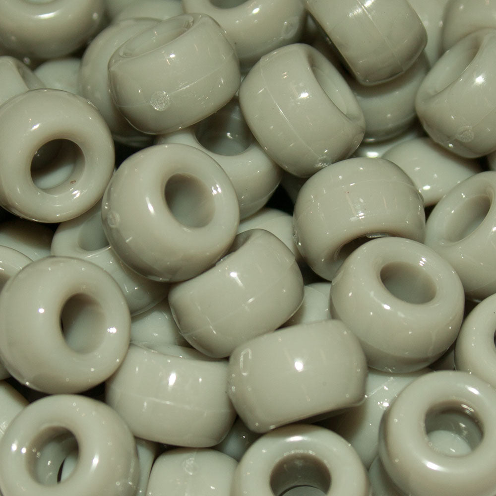 Pony Beads 9x6mm Opaque - Approx. 95pcs