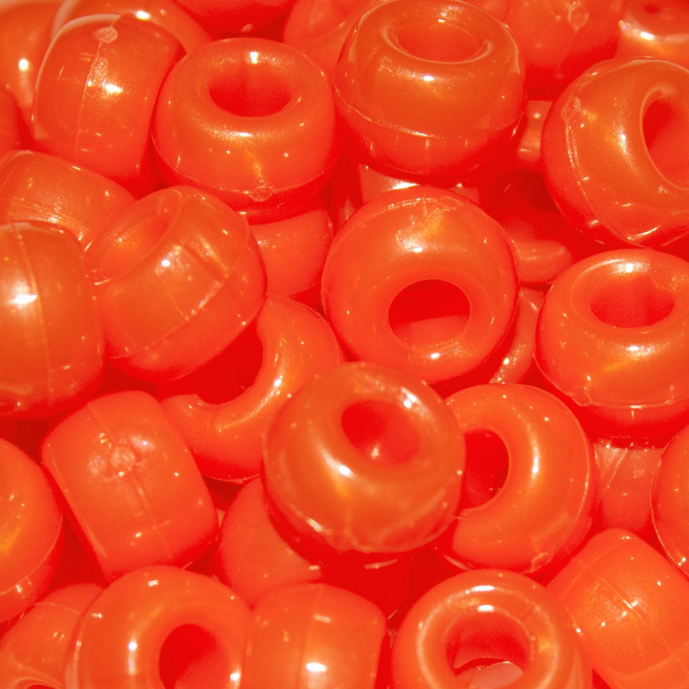 Pony Beads 9x6mm Opaque - Approx. 95pcs