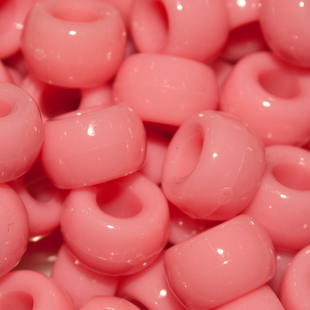 Pony Beads 9x6mm Opaque - Approx. 95pcs