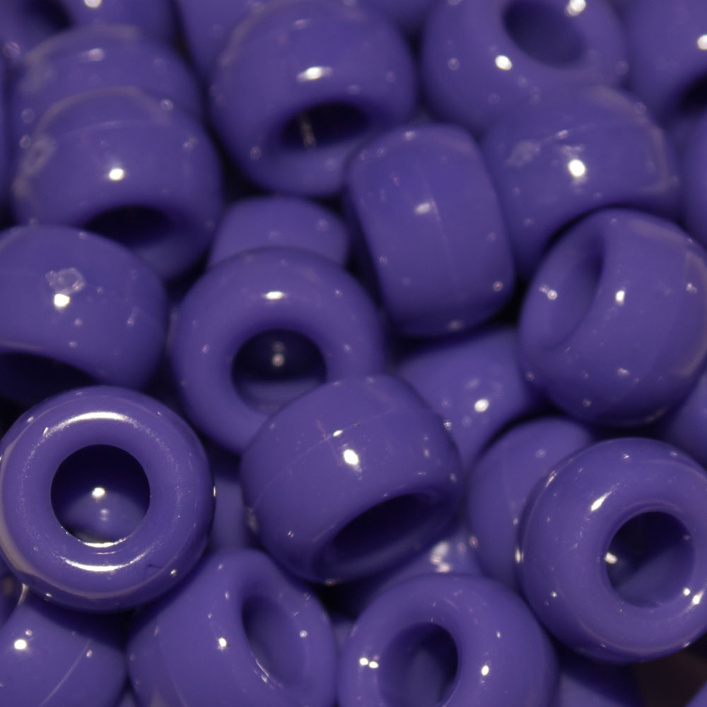 Pony Beads 9x6mm Opaque - Approx. 95pcs