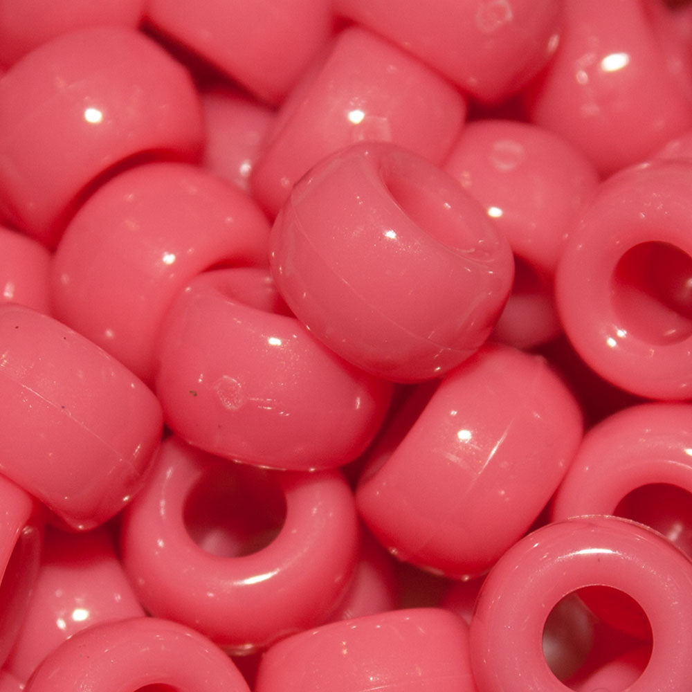 Pony Beads 9x6mm Opaque - Approx. 95pcs