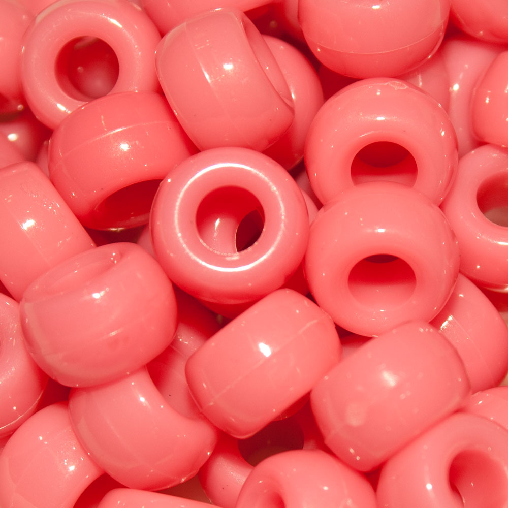Pony Beads 9x6mm Opaque - Approx. 95pcs